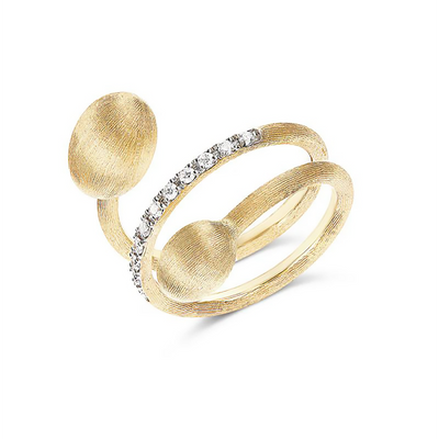 Nanis: Anello contrariè DANCING ÉLITE con Boules in Oro e Diamanti