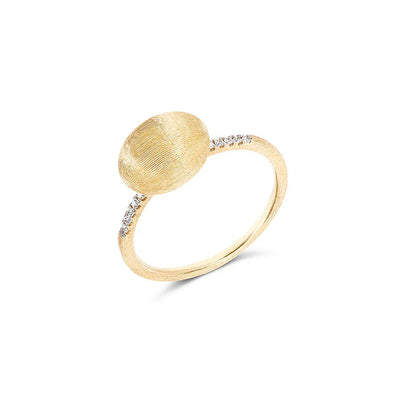 Nanis: Anello DANCING ÉLITE con Boule piccola in Oro incisa a mano | AS25-583