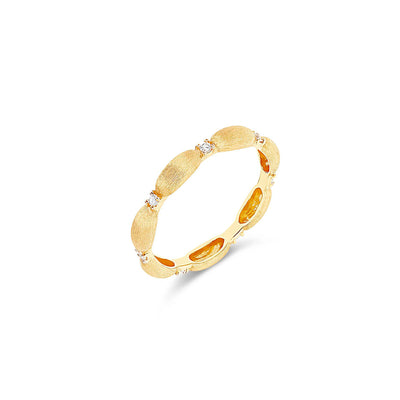 Nanis: Anello DANCING ÉLITE con Boules in Oro Giallo e Diamanti | AS17-583
