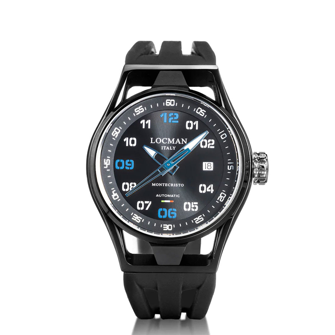 Locman: Montecristo Automatico 42MM 0537K01S-BKBKSKSK – FdM Gioielli